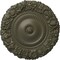 Ekena Millwork Marseille Ceiling Medallion (Fits Canopies up to 7 3/8"), Hand-Painted Witch Hazel, 21"OD x 2"P CM21MAWHF - alternate 1